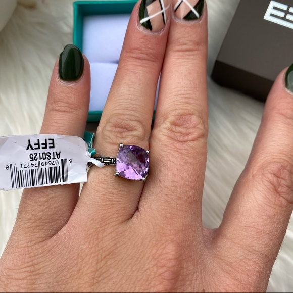 Effy Sterling Silver Amethyst Ring - Picture 2 of 7
